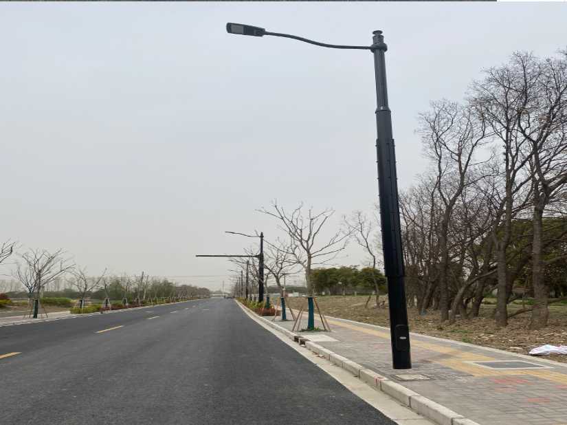 滕州市上海综合杆 太阳能路灯工程